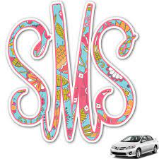 Maybe you would like to learn more about one of these? Wild Flowers Monogram Car Decal Personalized Youcustomizeit