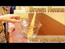 How To Make Brown Henna Hair Dye Morrocco Method Youtube