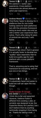 A native mobile app is an app developed to work on a specific platform or operating system. From The Flutter Founder Himself Cross Platform Is Not Necessarily Faster Iosprogramming