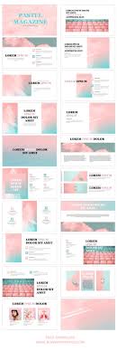 The most original designs, completely customizable and easy to edit. Pastel Magazine Powerpoint Template Free Powerpoint Templates Download Free Brochure Template Brochure Templates Free Download