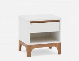 Table De Chevet Blanc Narita Structube White Bedside Table Modern Bedside Table Bedside Table