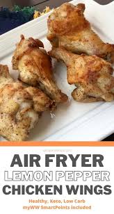 It was the dish that i made for my wife deepti and it was one that impressed her the as i was going through all the recipes i had made i saw the lemon pepper chicken recipe. Air Fryer Lemon Pepper Chicken Wings Spit Up And Sit Ups