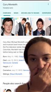 How Did Cory Monteith Die in