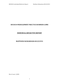 Making negative comments about your current employer while the comments may be justified what will be going through the interviewers mind is what you will say about them if you should leave their company. Reflective Report