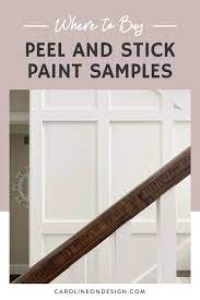 Peel And Stick Paint Samples Caroline On Design Paint Colors For Home Interior Decorating Tips Paint Samples