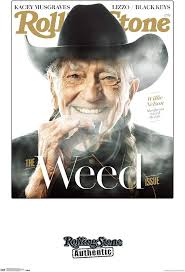 Rolling Stone Magazine Willie Nelson Wall Poster