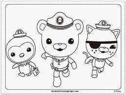 Octonauts Coloring Pages Octonauts Characters Coloring Pages Coloring Pictures