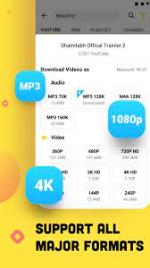 And you can download music and audio in mp3 or m4a format too, with high quality up to 256 kbps. Snaptube Youtube Downloader Mp3 Converter 5 19 0 5193910 For Android Download