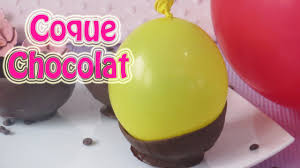 Comment Faire Une Coque En Chocolat Avec Un Ballon Youtube