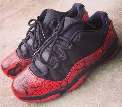 Air Jordan Xi Low Red Viper Customs By Noldo Sneakernews Com Shoes Sneakers Jordans Air Jordans Popular Sneakers