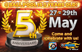 Oyun kontrollerine alıştığınızda sadece ilk aşağılama için hazırlanın. 8 Ball Pool Turns Five The Miniclip Blog