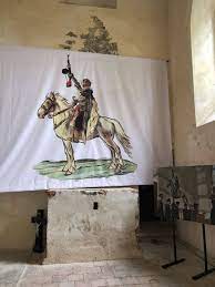 Prečo má súdruh žižka v ruke len takú vyrezávanú halúzku? Zamek Zelena Hora U Nepomuku Vystava Cerni Baroni Krauzovi Na Cestach