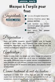 Masque A L Argile Tous Type De Peau En 2020 Soin Visage Maison Masque Visage Maison Masque Visage