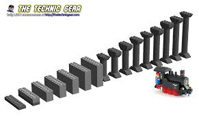 Howto Create Lego Train Inclines Lego Reviews Videos Lego Trains Lego Train Tracks Lego City Train