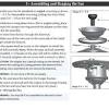 Brushed nickel led ceiling fan with light kit. 1