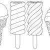 Popsicle coloring page stick puppets real printable popsicle. 1