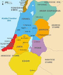Kingdoms Around Israel 830 Bc Ancient Israel Map Bible Mapping Bible