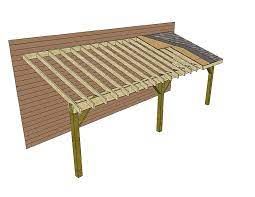 Overhang and lean to are semantically related. How To Build Lean To Addition Free Pdf Leanto Roof Plans