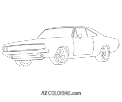 Color in this picture of a 1969 dodge challenger and others with our library of online coloring pages. Dodge Charger Coloring Pages Coloring Home