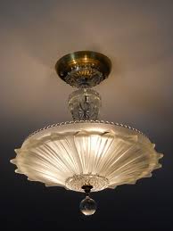 Art Deco Light Fixture Gorgeous The Overhead Fixture Of My Bedroom Dreams Art Deco Lighting Art Deco Light Fixture Vintage Ceiling Lights