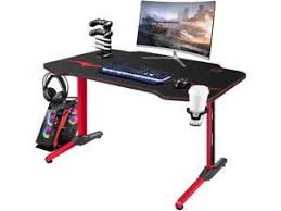 Shop red computer desks at luxedecor.com. Vitesse 55 T Shaped Computer Gaming Desk With Free Large Mouse Pad Newegg Com