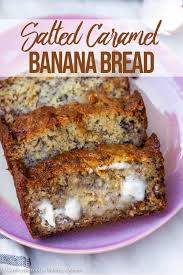 Salted Caramel Banana Bread Recipe Cbqbakes Recipe Banana Bread Recipes Homemade Banana Bread Banana Bread
