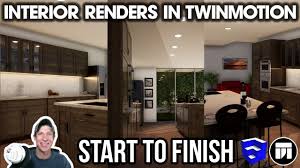 Creating An Interior Rendering In Twinmotion Start To Finish Tutorial The Sketchup Essentials Interior Rendering Interior Rendering