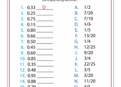 Fourth Grade Worksheets Printables Fractions Fractions Worksheets Decimals Worksheets
