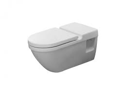 Siège wc vital avec abattant matériau : Wc Suspendu Duravit Starck 3 Vital A Fond Creux 2203090