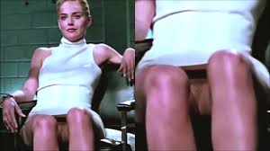 Sharon Stone Pussy Shot in Slo-Mo