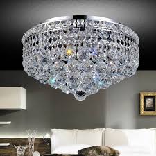 Smart app led crystal chandelier luxury pendant ceiling light lighting fixtures. 16 Primo Transitional Round Crystal Flush Mount Ceiling Chandelier Polished Chrome 4 Ligh Ceiling Chandelier Flush Mount Chandelier Flush Mount Ceiling Lights