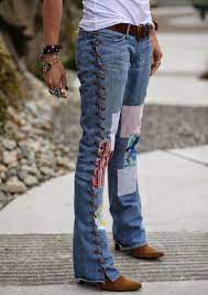 Maybe you would like to learn more about one of these? Inspiracion Diy Customiza Tus Vaqueros Transformando Ropa Ropa Reconvertida Ropa Hippie
