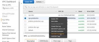 Aws Vpc Peering Dns Resolution And Dns Settings For Openvpn Access Server