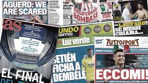 Lautaro martinez will stay at inter milan if barcelona transfer stalls. Spanien Denkt An Saison Fortsetzung Aguero Warnt England