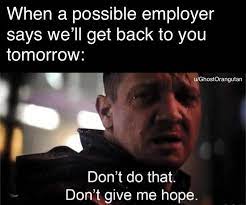 Job Hunting 101 Memes