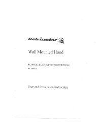 User Manual Kelvinator Kch600e 11 Pages