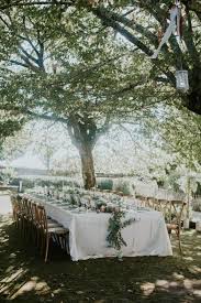 Outdoor Wedding Ideas I Love How The Tables Are Underneath The Trees Gorgeous Bordeaux Winery Wedd Winery Weddings Outdoor Wedding Garden Wedding Decorations