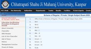 Kanpur University Exam Scheme 2021 New Csjm Ba B Sc B Com 1st 2nd 3rd Year Time Table 2021 Pdf Up B Ed Csjm university exam results 2020 is accessible for ug and pg courses. kanpur university exam scheme 2021 new