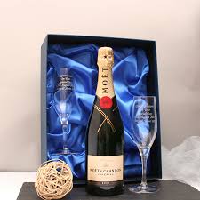 Taittinger champagne & glasses gift box. Moet And Chandon Champagne Gift Set With Champagne Glasses In Gift Box Giftsonline4u