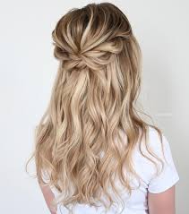 50 Trendiest Half Up Half Down Hairstyles For 2021 Hair Adviser Down Hairstyles Bridemaids Hairstyles Wedding Hair Half