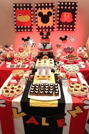 Mickey Mouse Sweet Table Mickey Mouse Birthday Fiesta Mickey Mouse Mickey Mouse Birthday Party