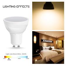 Smartinliving Gu10 Led Light Bulb 6w40w Incandescent Equivalent Soft White 3000k 500lumens 120 Degree Beam Angle Track Light In 2020 Spotlight Bulbs Home Lighting Bulb