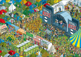 Top Gear Where S Stig Stig Rocks Festival Book Illustration Isometric Pixel Art By Rod Hunt Pixel Art Isometric Illustration Isometric