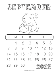 Printable September 2025 Calendar With Holidays | Calendarkart