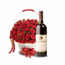 Floraqueen.com has been visited by 10k+ users in the past month Wine Combo Gifts Flower With Wine Flowers With Wine And Cake Flowers With Wine And Chocolates