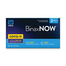 Binaxnow Covid 19 Antigen Self Tests 2 Count