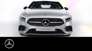 Access remote start or lock/unlock, see your vehicle status, or. Mercedes Benz A Class Sedan 2018 The Design Youtube