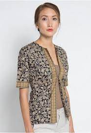 Model baju batik motif klasik Gaun Batik Wanita Baju Atasan Wanita