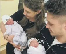 Twin delight in lockdown