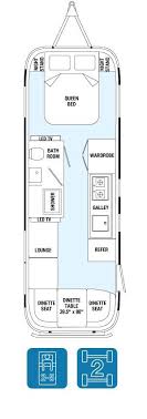 Airstream Land Yacht Floor Plan Specs Airstream Com Yacht Flooring Travel Trailer Floor Plans Airstream